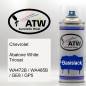 Preview: Chevrolet, Abalone White Tricoat, WA472B / WA485B / GE8 / GP5: 400ml Sprühdose, von ATW Autoteile West.